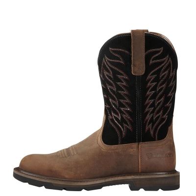 Ariat Groundbreaker Pull-On - Werkschoenen Bruin Heren - 19480-939